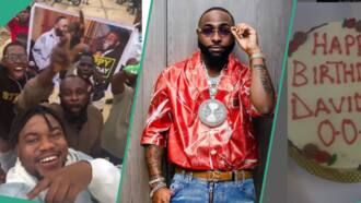 Beryl TV 6502f4fdc7106de8 “Baba Don Get Swag for Long”: Reactions As Davido’s Cousin Shares Cute Throwback Photo With Him Entertainment 