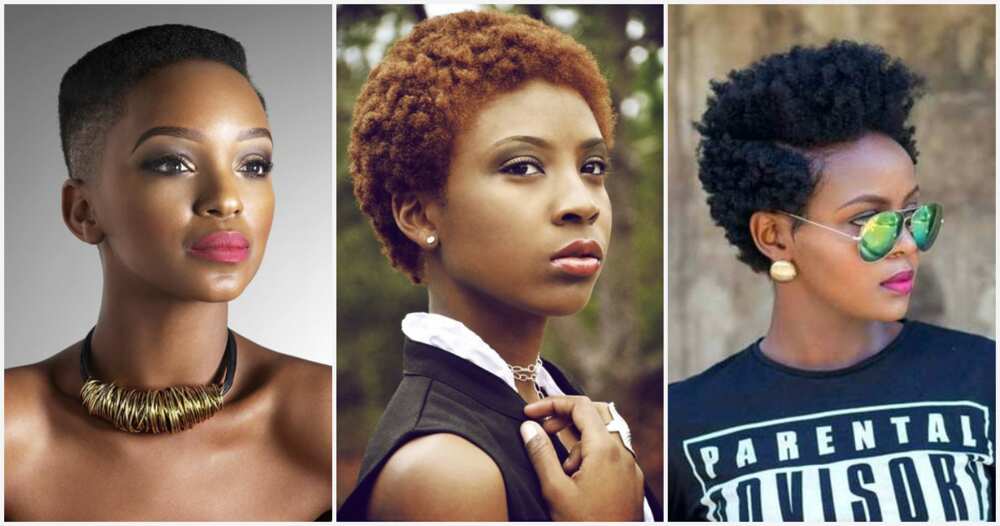 Really Short Natural Hairstyles