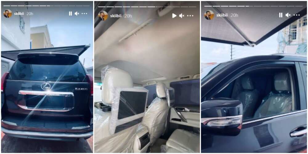 Singer Skiibii Acquires ‘Tear Rubber’ Jeep, Calls It His Big Baby as He Shares Impressive Photos