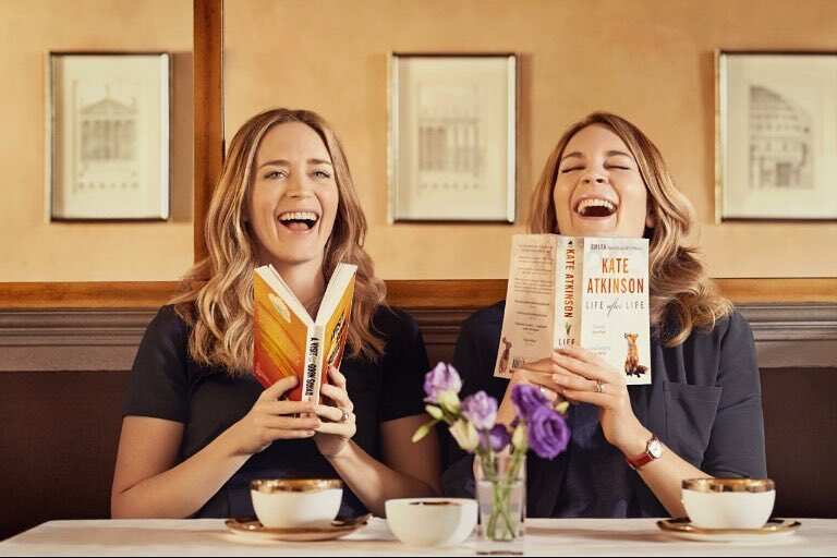 Felicity and Emily Blunt
