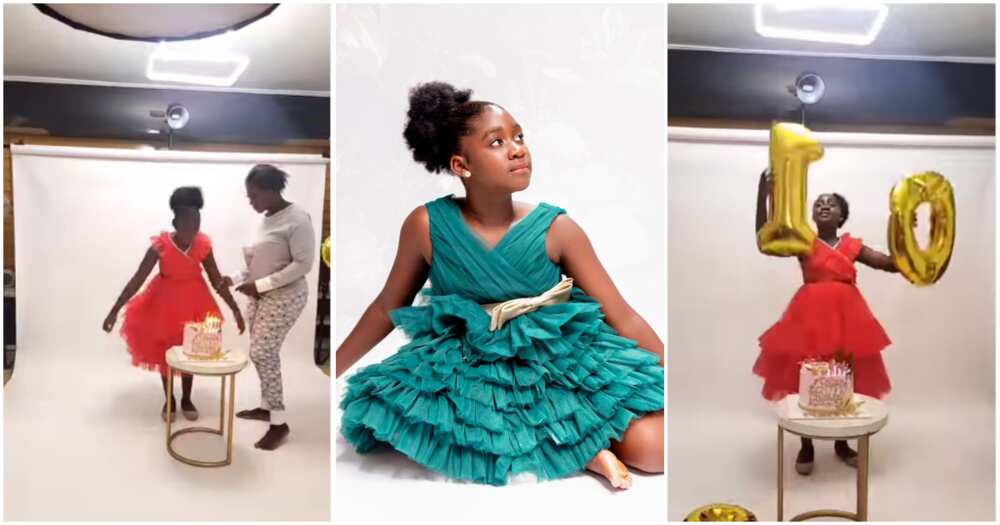 Mercy Johnson's daughter Purity's 10th birthday.