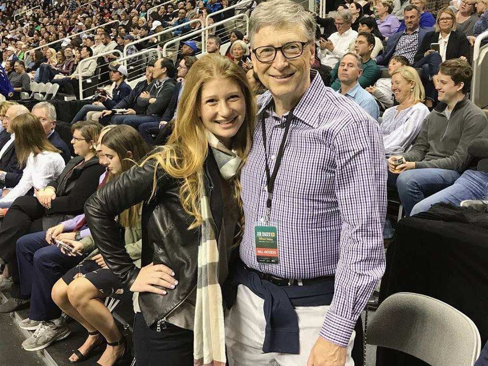 bill gates daughter name and age