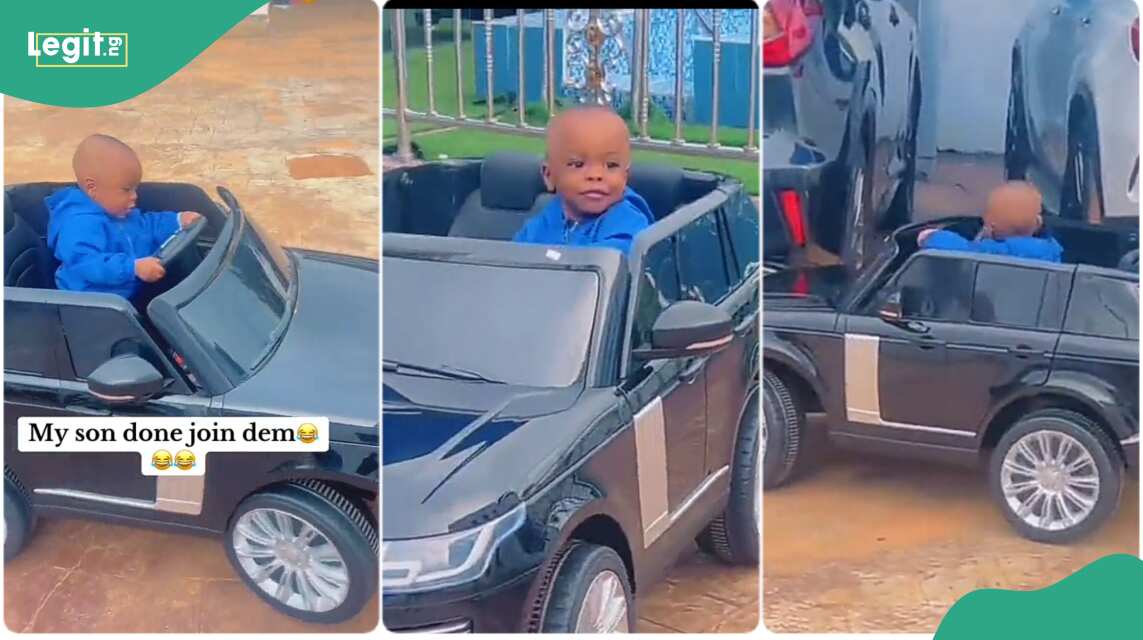 Mum captures son’s joy as he rides Range Rover toy car, says it was her lifelong dream