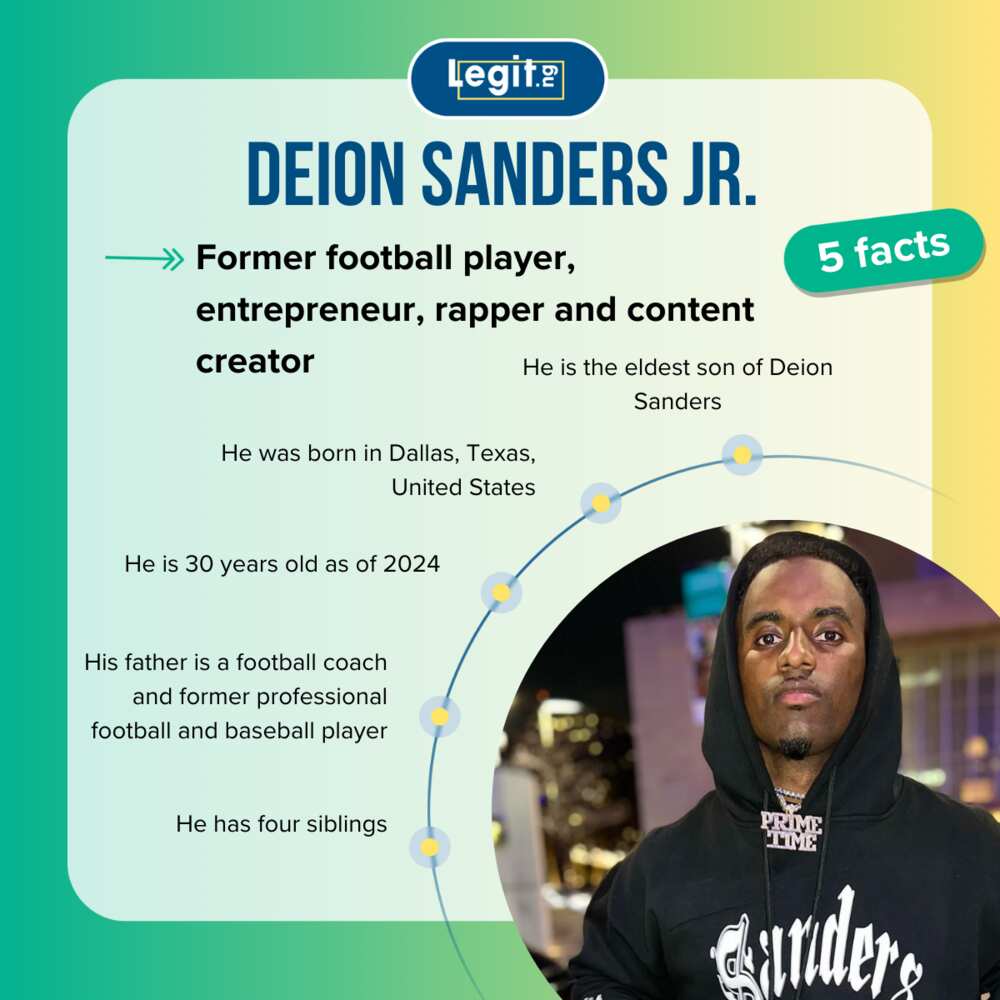 Top-5 facts about Deion Sanders Jr.