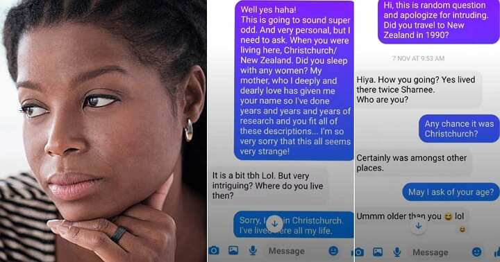 Lady leaks chat with dad, 31 years