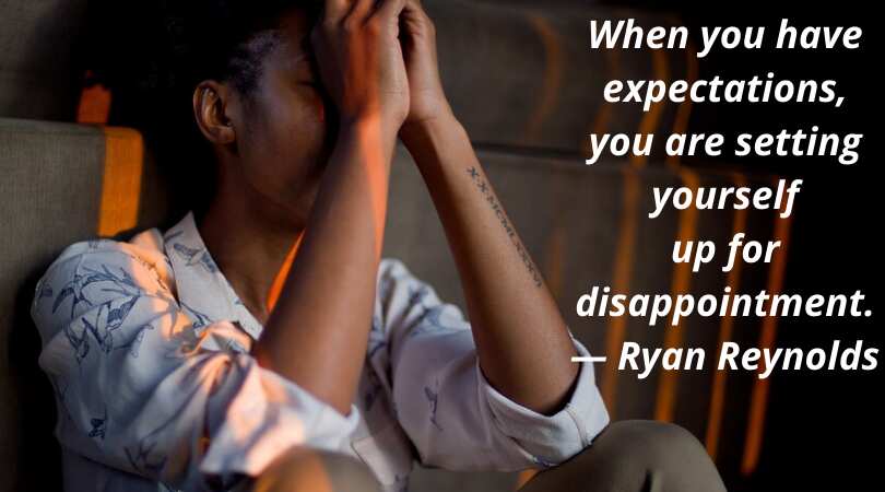 quotes about expectations and disappointment