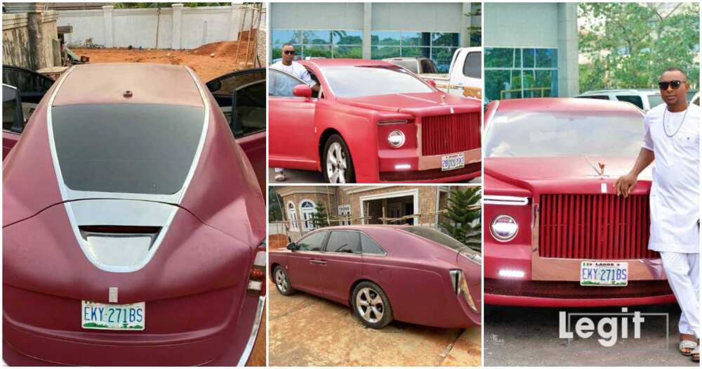 Nicholas Ejiro Ezele, Jacob Evangelista, Nonso Offor, venza to Rolls Royce, man with natural long hair, Nigerian student buys car in UK