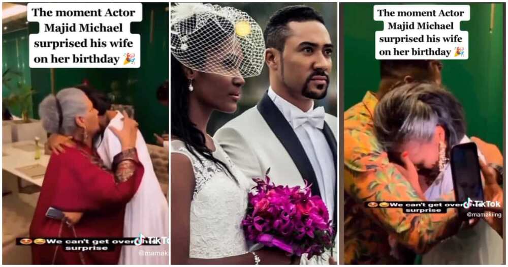Majid Michel And Wife Virna