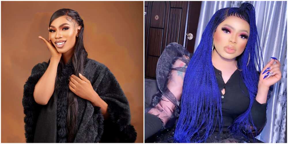 James Brown and Bobrisky James Brown and Bobrisky