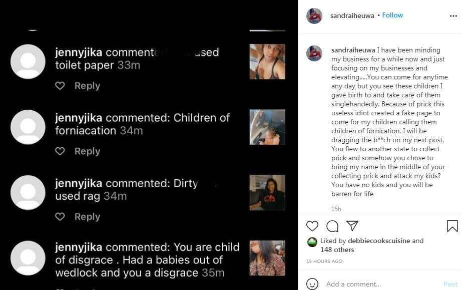 Ubi Franklin, His 4th Baby Mama and Current Girlfriend Fight Dirty on Social Media