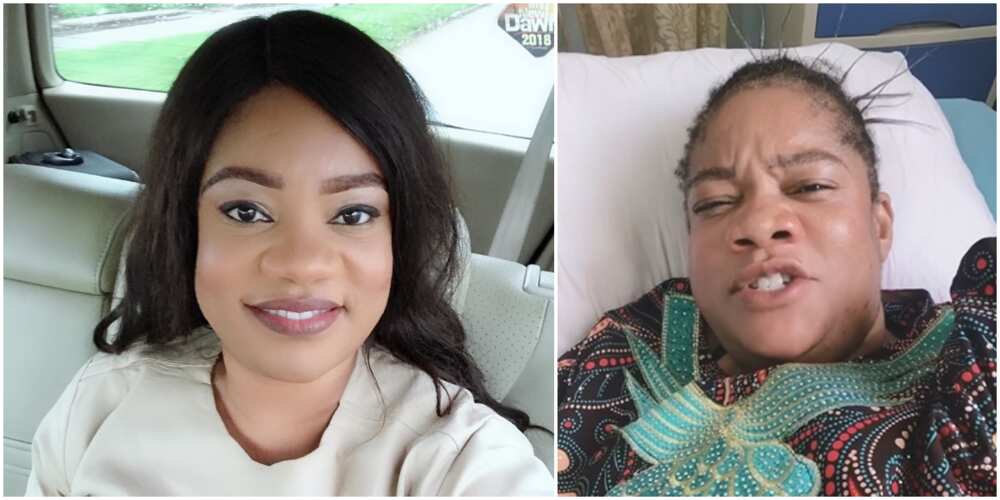 Actress Opeyemi Aiyeola Lands on Hospital Bed after Failing to Read Side Effects of OTC Malaria Drugs