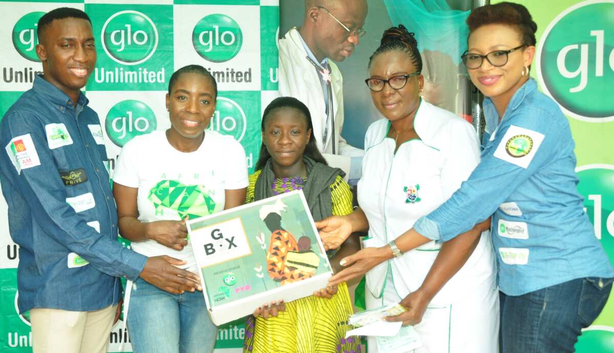 Scores of expectant mothers get maternity kits courtesy GLO, AHN