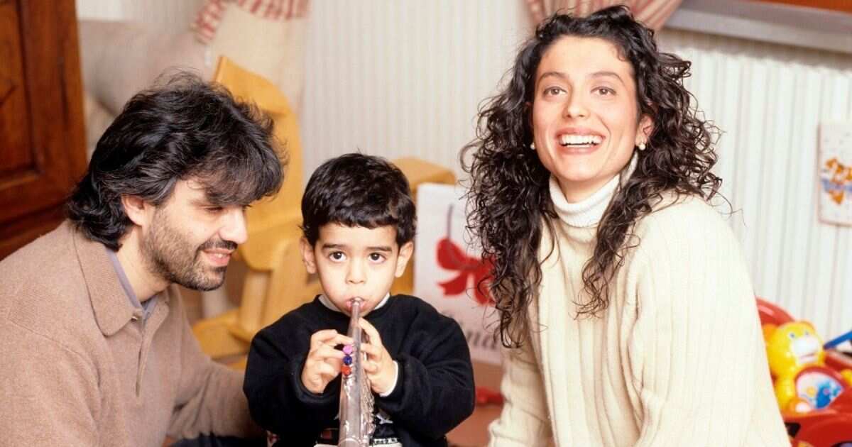 Matteo Bocelli, Veronica Bocelli, Andrea Bocelli and Amos Bocelli