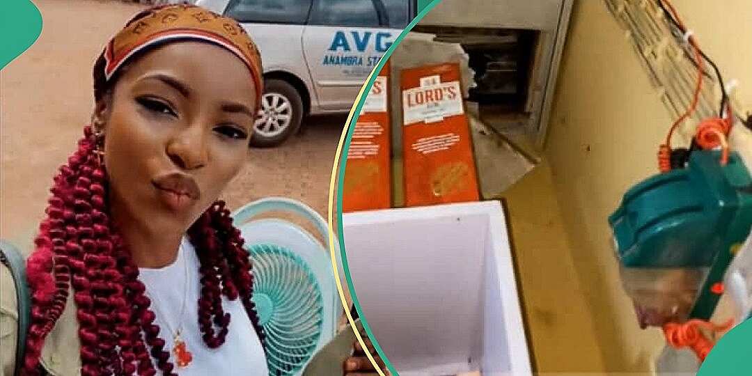 Watch video as businesswoman shares the reason her goods were protected from thieves