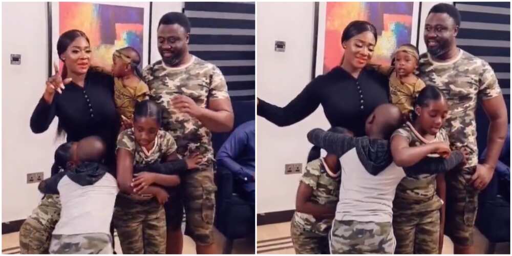 Mercy Johnson is a proud mum of four