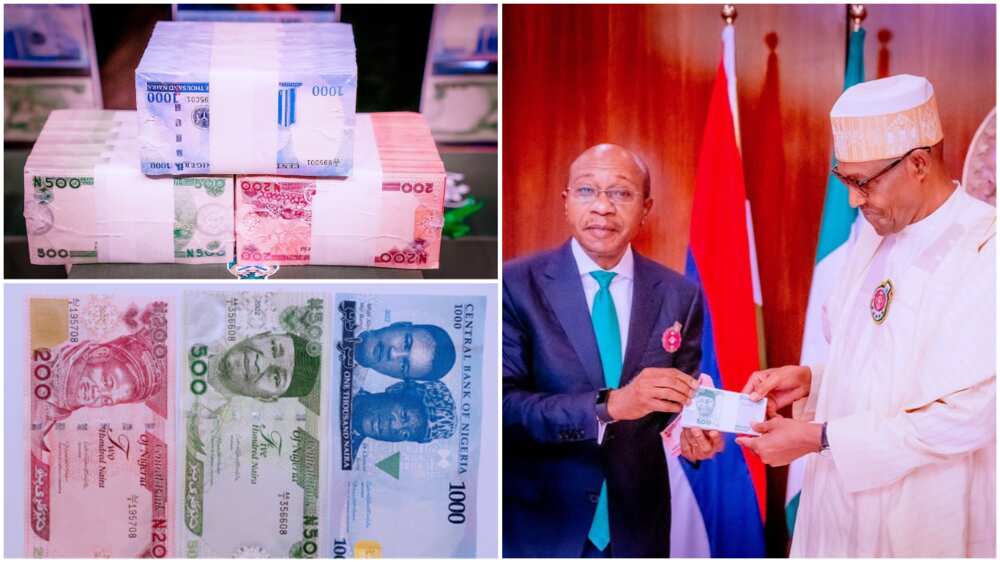 Buhari/Emefiele/CBN/New Naira Notes/Security Features
