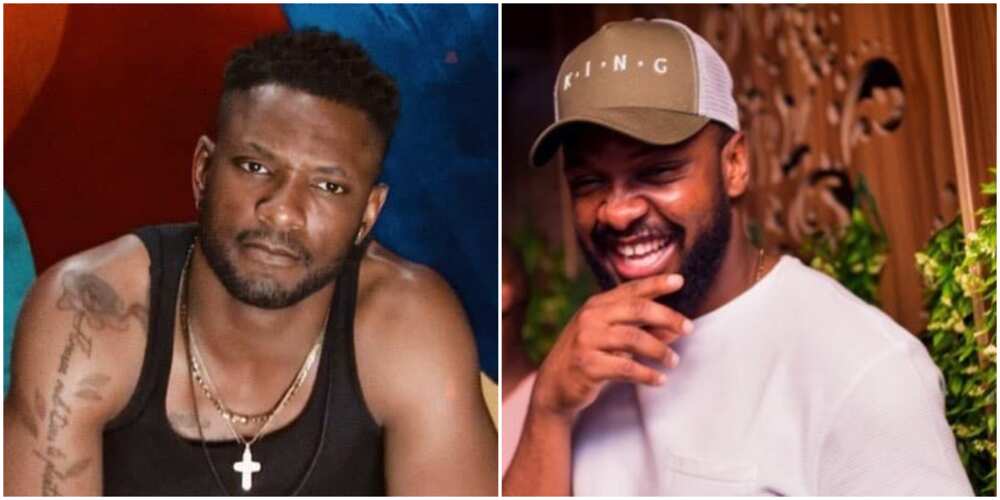 BBNaija:Cross audaciously tackles Big Brother