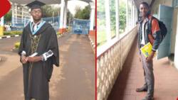 University graduate walks home alone after ceremony as single mum couldn't afford fare