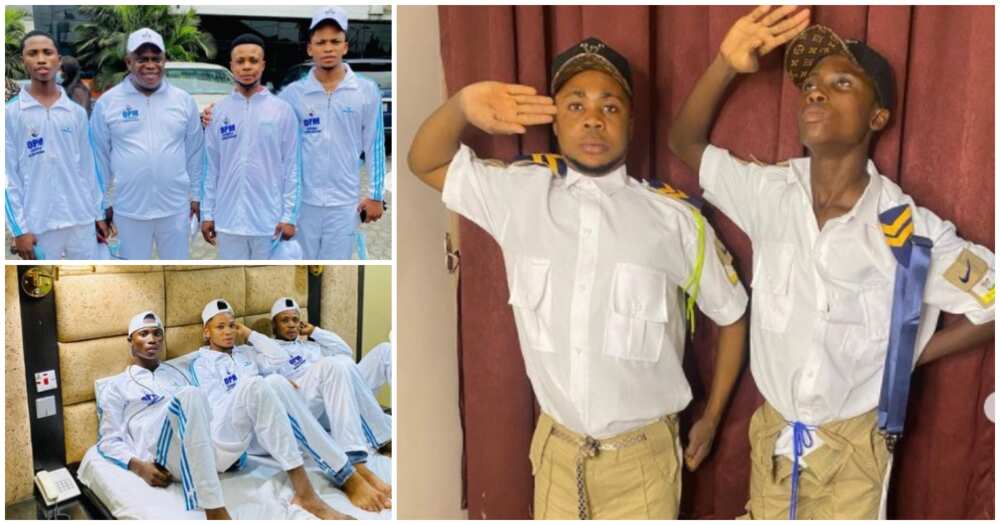 Happie Boys thank Nigerians as they make ready to travel abroad for studies
