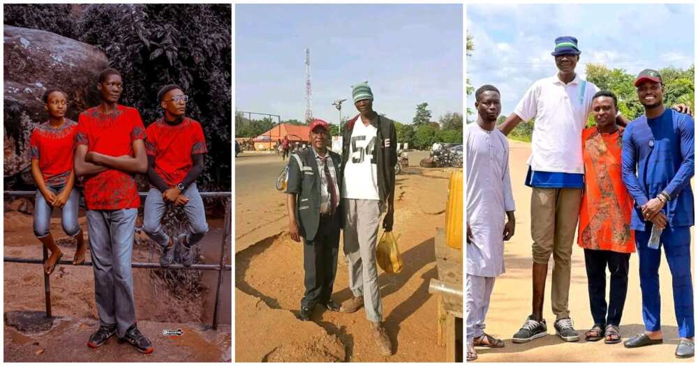 Ezra Suwanta Zako, photos of the tallest man in Kaduna, photos of the tallest man in Southern Kaduna, Kaduna's tallest man