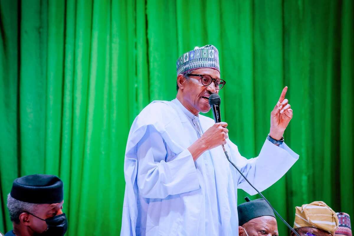 2023 presidency: What Buhari told APC governors, party leaders at NEC meeting