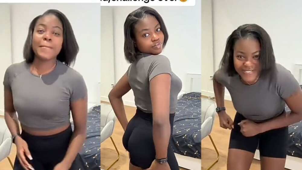 Ruger's Sister: Curvy Lady in Tight Dress Dances, Joins Kristy Dance  Challenge With Amazing Waist Moves 