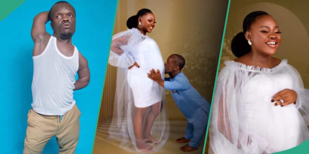 OAP Nkubi and his wife show off their baby bump on Instagram