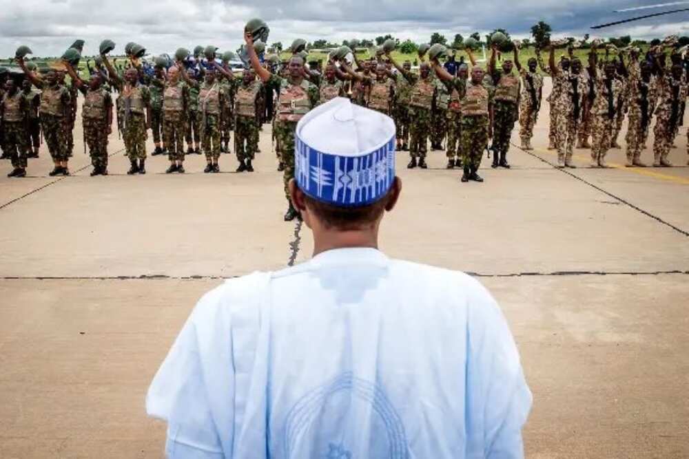 Muhammadu Buhari, Nigerian military, Garba Shehu, Soldiers, Insurgents, terrorists, Boko Haram, ISWAP, Nigeria, APC