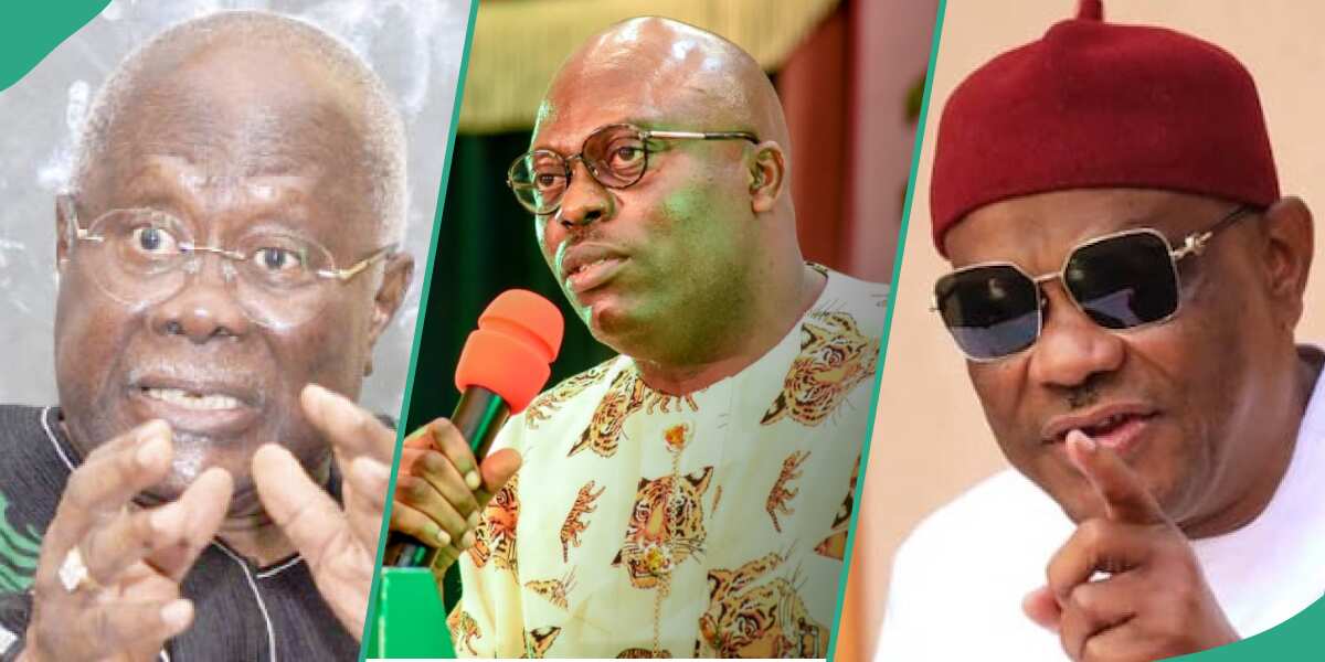 Wike, Fubara’s Fallout: Bode George Reacts to Rivers Assembly Crisis ...