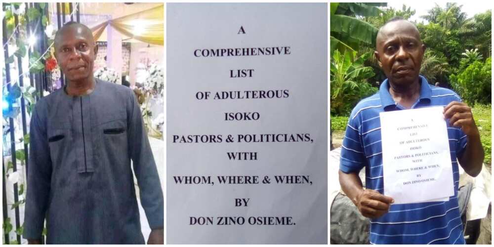Mixed reactions as activist shares paperwork as he is set to release details of adulterous Isoko politicians and pastors