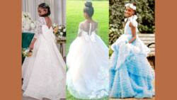 30+ beautiful flower girl dresses and little bride dresses in Nigeria