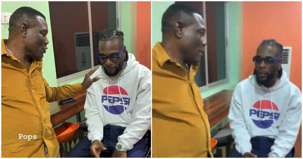 Singer Burna Boy and his dad Samuel Ogulu spotted in rare photos