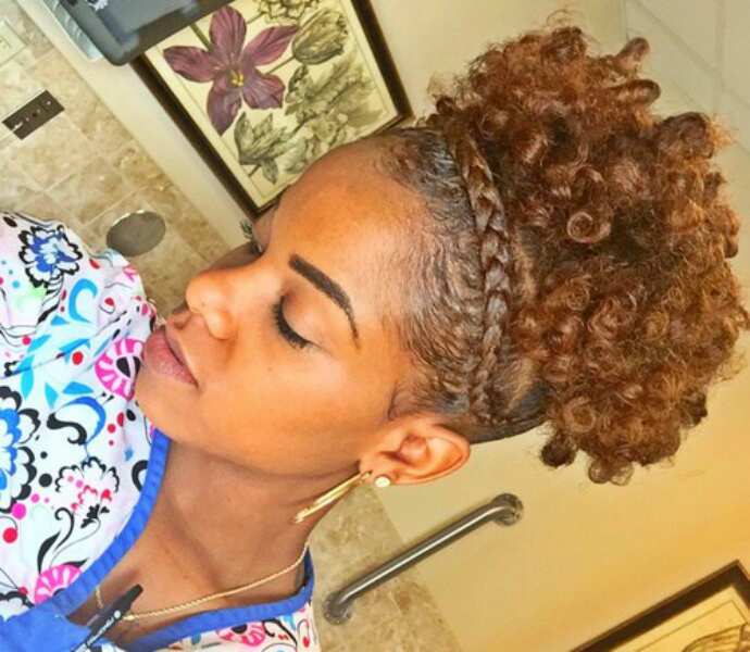 Top low cut hairstyles for natural hair 