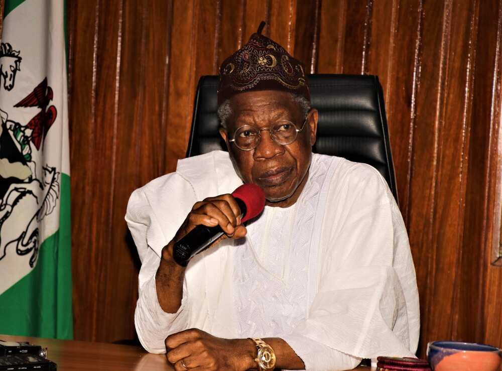 Information Minister, Lai Mohammed