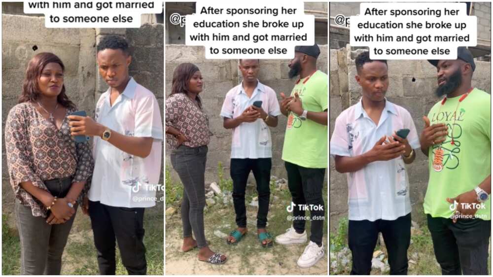 Couple's drama/man arrested ex lover's hubby.