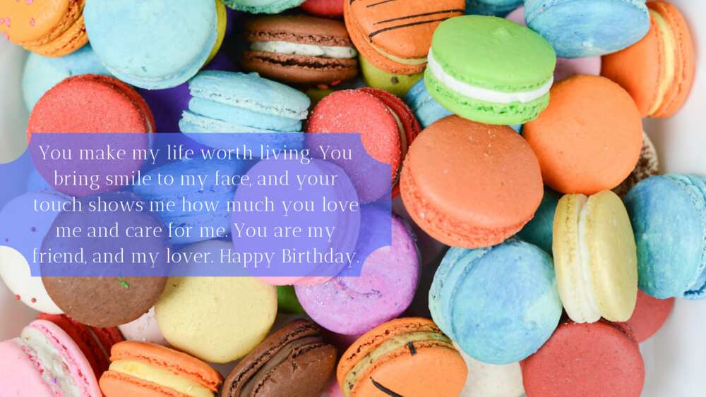 Romantic birthday wishes and quote