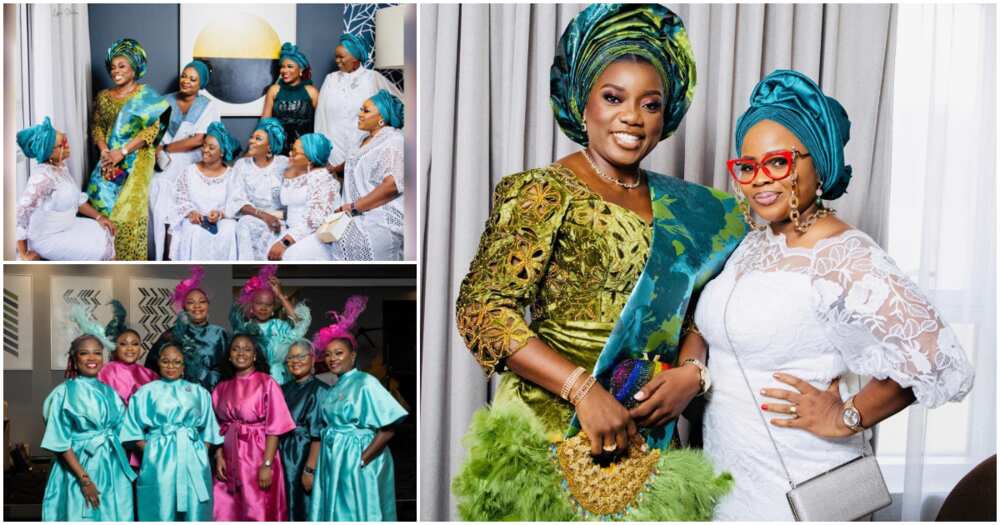 Sola Adesakin, Nigerian woman in her 40s gets married, flower girls Sola Adesakin, Nigerian woman in her 40s gets married, flower girls