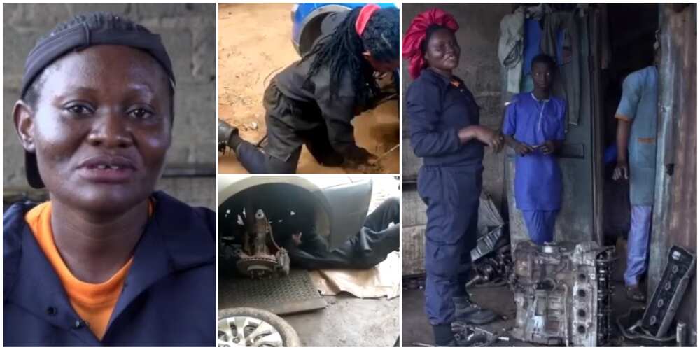 Meet UI political science student who makes her living as a mechanic