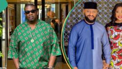 "See love, so beautiful": Don Jazzy drools over Yul and Judy Edochie's public display of affection
