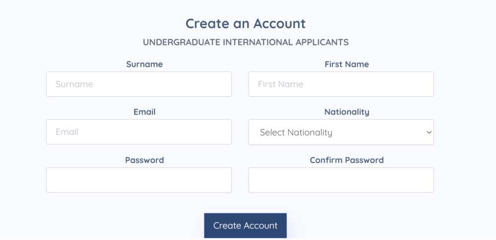 University of Ghana application portal