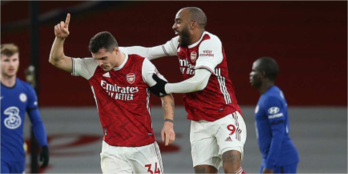 Arsenal Vs Chelsea Lacazette Xhaka Saka Score As Gunners Win By 3 1
