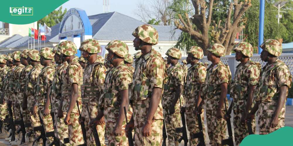 Nigerian soldiers/Nigerian soldiers battling the country's security challenges/Nigerian Army