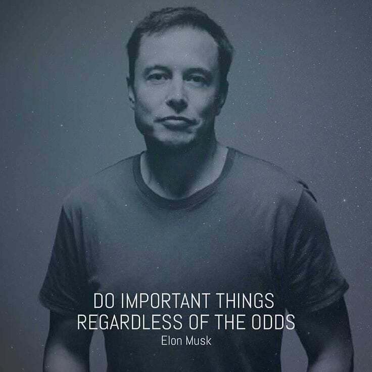 Elon Musk motivation