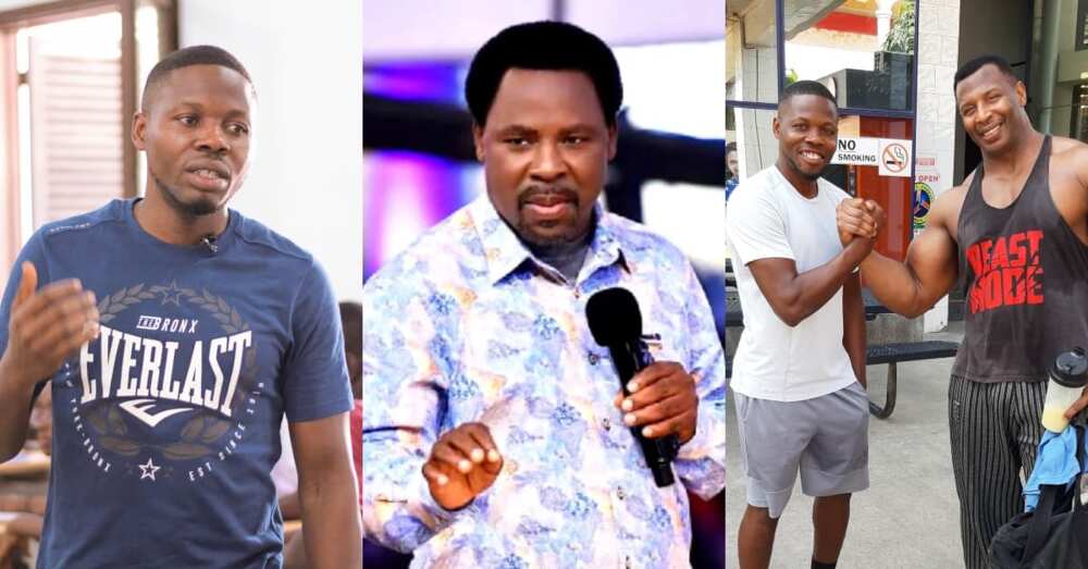 TB Joshua once called me personally to be his fitness trainer -Ghanaian man narrates