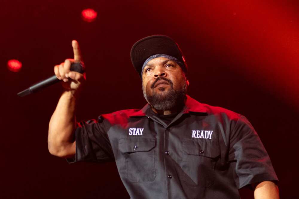 Ice Cube performs on stage at The OVO Hydro