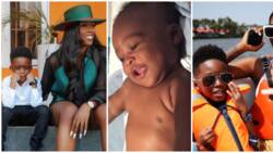 Tiwa Savage celebrates son Jamil on his 6th birthday with adorable throwback video montage