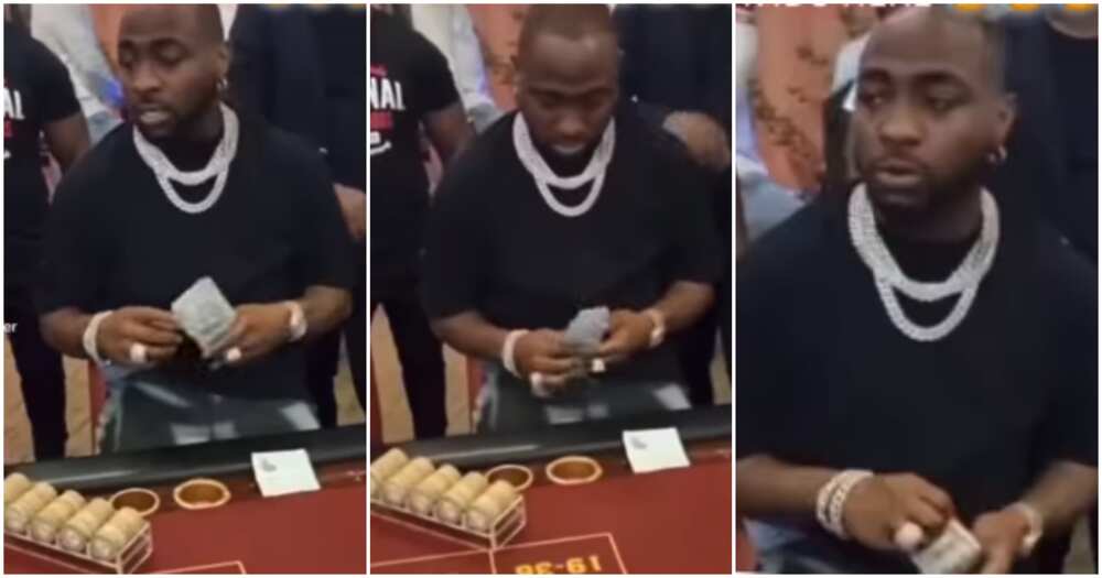 Davido in casino