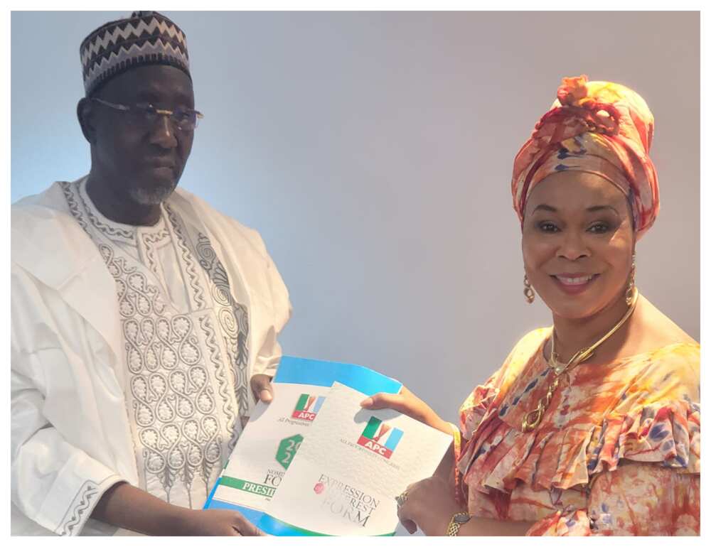 2023 Presidency, APC, First Female Aspirant, Nomination Forms 2023 Presidency, APC, First Female Aspirant, Nomination Forms