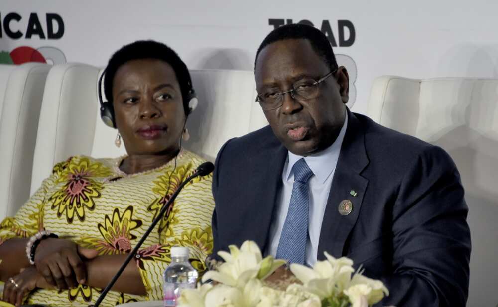 Senegalese President Macky Sall, chair of the 55-member African Union, called for a greater role for African peacekeepers