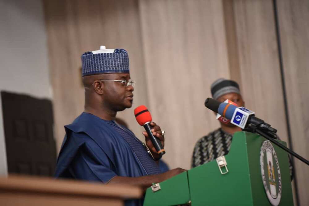 Ban yarda da ita ba; Yahaya Bello ya gargadi 'yan Nigeria akan rigakafin Korona